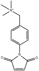 4-(N-maleimido)benzyltrimethylammonium,40748-21-8,结构式