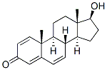 1,4,6-androstatrien-3-one-17 beta-ol Structure