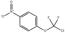 1-(クロロジフルオロメトキシ)-4-ニトロベンゼン 化学構造式
