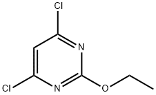 2-ETHOXY-4,6-DICHLOROPYRIMIDINE Struktur