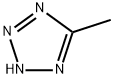 5-メチルテトラゾール 化学構造式