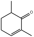 2,6-Dimethyl-2-cyclohexen-1-one Structure