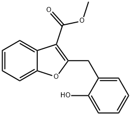 2-[(2-Hydroxyphenyl)methyl]-3-benzofurancarboxylic acid methyl ester|