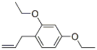 Benzene, 2,4-diethoxy-1-(2-propenyl)- (9CI) 结构式