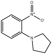 1-(2-硝基苯基)吡咯烷, 40832-79-9, 结构式