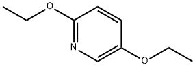 Pyridine, 2,5-diethoxy- (9CI) 化学構造式