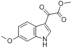 METHYL 2-(6-METHOXY-1H-INDOL-3-YL)-2-OXOACETATE Struktur