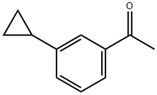 1-(3-环丙基苯基)乙酮, 408359-52-4, 结构式