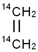 ETHYLENE, [14C(U)] Structure