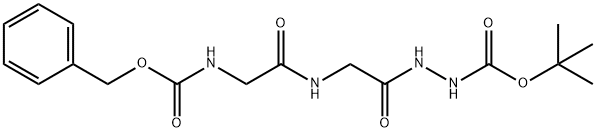 Z-GLY-GLY-NHNH-BOC 化学構造式