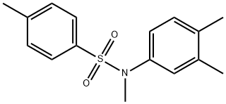 N-(3,4-Dimethylphenyl)-N,4-dimethyl-benzenesulfonamide Structure