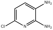 2,3-ジアミノ-6-クロロピリジン 化学構造式