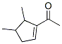 Ethanone, 1-(4,5-dimethyl-1-cyclopenten-1-yl)- (9CI) 化学構造式