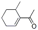 Ethanone, 1-(6-methyl-1-cyclohexen-1-yl)- (9CI) Structure