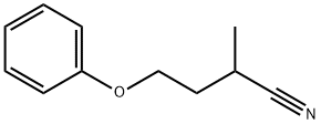 Butanenitrile, 2-methyl-4-phenoxy- (9CI) Structure