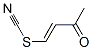 Thiocyanic acid, 3-oxo-1-butenyl ester (9CI)|