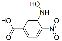 Benzoic acid, 3-(hydroxyamino)-4-nitro- (9CI) 化学構造式