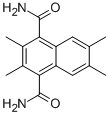 2,3,6,7-TETRAMETHYL-NAPHTHALENE-1,4-DICARBOXYLIC ACID DIAMIDE 结构式