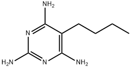 5-butylpyrimidine-2,4,6-triamine Structure