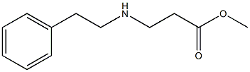 Methyl 3-(2-phenylethylamino)propanoate Structure