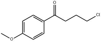 4-CHLORO-4'-METHOXYBUTYROPHENONE Struktur