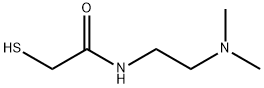 Acetamide, N-[2-(dimethylamino)ethyl]-2-mercapto- (9CI) Structure