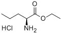L-Norvaline ethyl ester hydrochloride 化学構造式