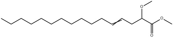 2-Methoxy-4-hexadecenoic acid methyl ester,40924-23-0,结构式