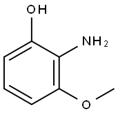 2-Amino-3-methoxyphenol Structure