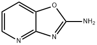 [1,3]オキサゾロ[4,5-B]ピリジン-2-アミン 化学構造式