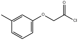 2-(3-甲基苯氧基)乙酰氯化物,40926-72-5,结构式