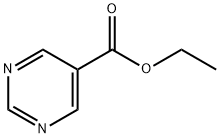 5-ピリミジンカルボン酸エチル 化学構造式