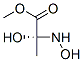 Alanine, N,2-dihydroxy-, methyl ester (9CI) Structure