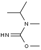 Carbamimidic acid, N-methyl-N-(1-methylethyl)-, methyl ester (9CI),409314-80-3,结构式