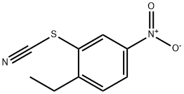 Thiocyanic acid, 2-ethyl-5-nitrophenyl ester (9CI) 结构式