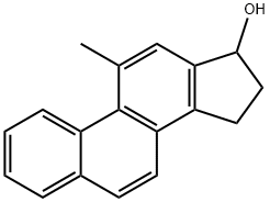 16,17-Dihydro-11-methyl-15H-cyclopenta[a]phenanthren-17-ol Structure