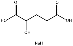 2-hydroxypentanedioic acid Structure