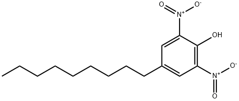 2,6-dinitro-4-nonylphenol ,4097-34-1,结构式