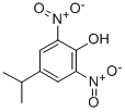 4-isopropyl-2,6-dinitrophenol 结构式