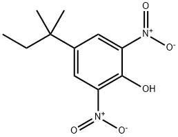 4-TERT-ANYL-2,6-DINITROPHENOL Structure