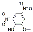 6-Methoxy-2,4-dinitrophenol,4097-63-6,结构式