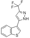 5-(BENZO-[B]-THIOPHEN-3-YL)-3-(TRIFLUOROMETHYL)PYRAZOLE Structure