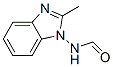 Formamide, N-(2-methyl-1H-benzimidazol-1-yl)- (9CI) Struktur