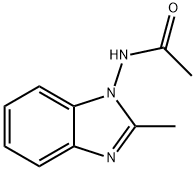 Acetamide, N-(2-methyl-1H-benzimidazol-1-yl)- (9CI),40995-27-5,结构式