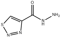 1,2,3-噻二唑-4-卡巴肼 结构式