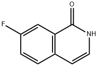 7-氟-1-异喹啉酮,410086-27-0,结构式