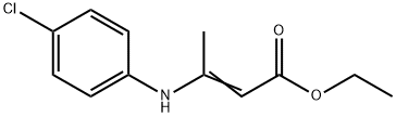 ETHYL 3-(4-CHLOROANILINO)CROTONATE,41014-75-9,结构式