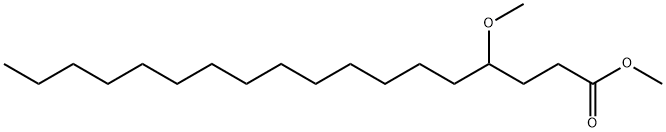 4-Methoxyoctadecanoic acid methyl ester Struktur