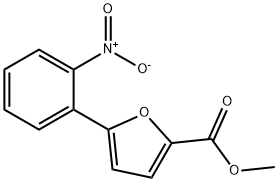 5-(2-NITRO-PHENYL)FURAN-2-CARBOXYLIC ACID METHYL ESTER Struktur