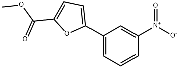 5-(3-NITROPHENYL)FURAN-2-CARBOXYLIC ACID METHYL ESTER Structure